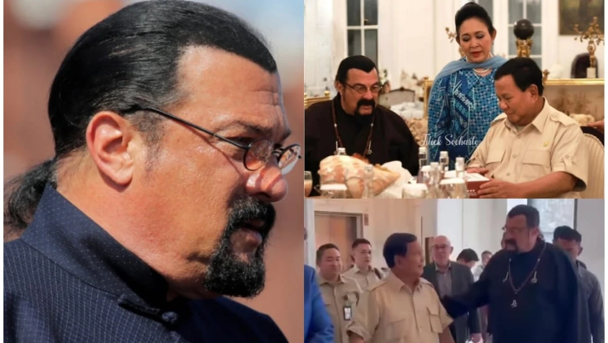 Momen Tak Terduga: Pertemuan Prabowo Subianto dengan Aktor Laga Hollywood Steven Seagal